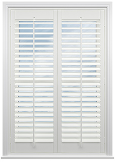Bromley, Classic White - Full Height Plantation Shutter